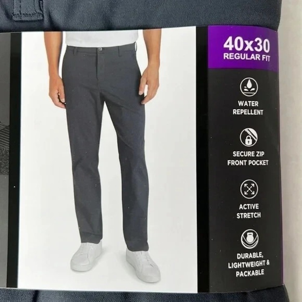 Weatherproof Vintage Men's Performance Weather-Flex Pant 40x30 Storm new w tags